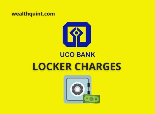 UCO Bank Locker Charges