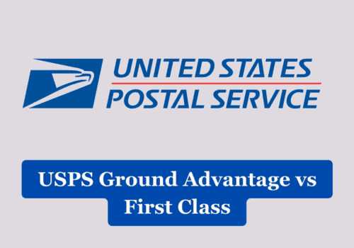 USPS Ground Advantage vs First Class