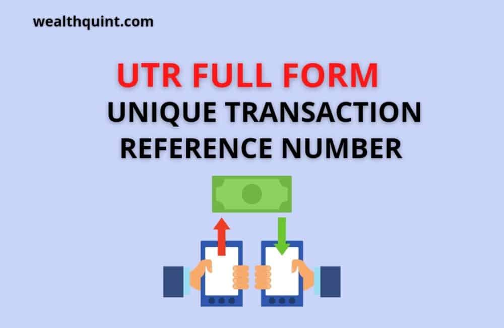 UTR Full Form
