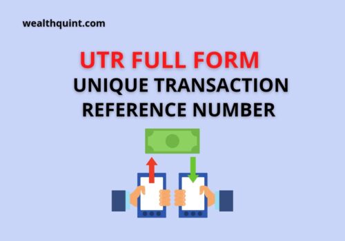 UTR Full Form