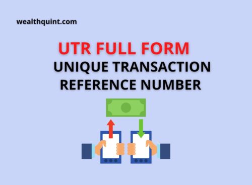 UTR Full Form