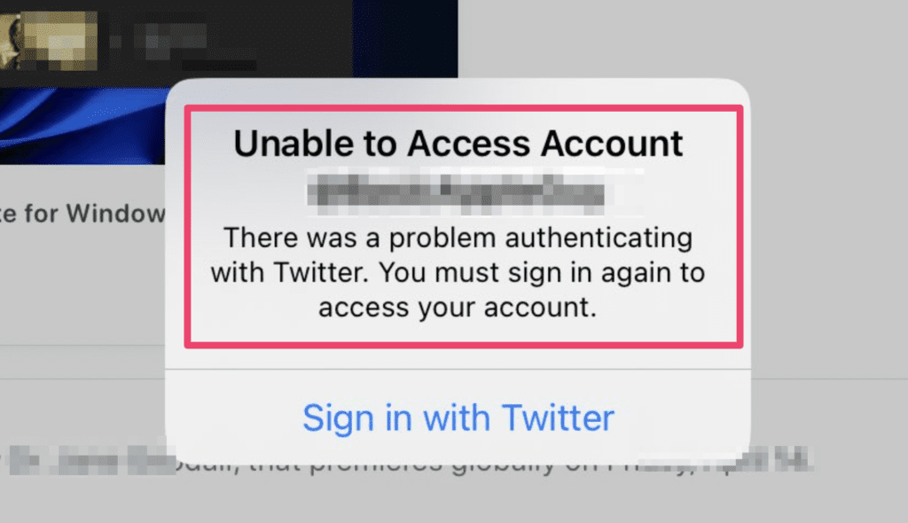 How to Fix "Unable To Access Account" on Tweetbot 1 Unable To Access Account There was a problem authenticating with Twitter. You must sign in again to access your account