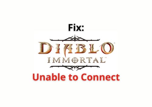 Unable To Connect To Game Server Diablo Immortal
