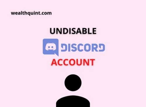 Undisable discord account
