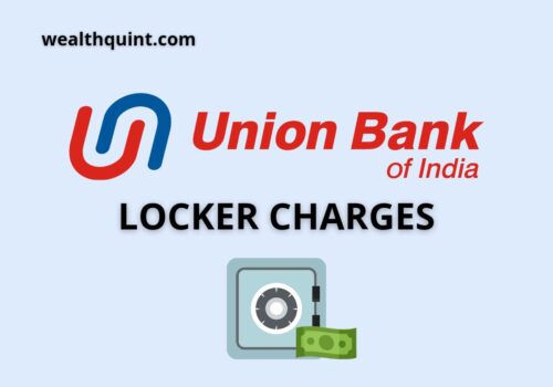 Union Bank of India Bank Locker Charges