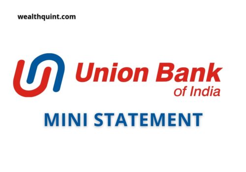 Union bank mini statement