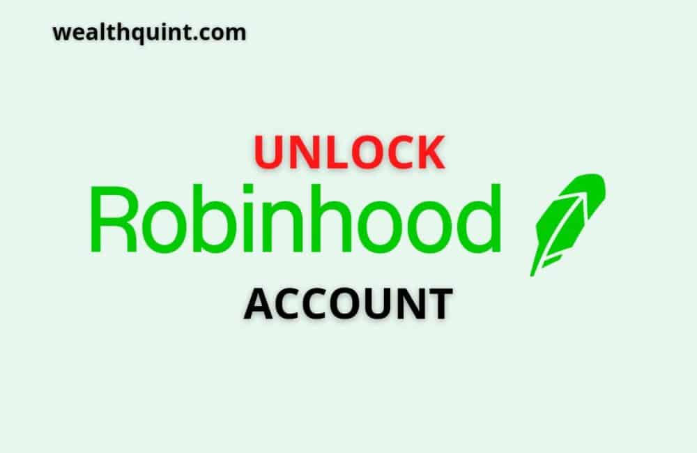 Unlock Robinhood Account