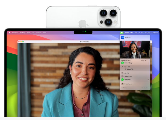 macOS Sonoma Best Features 4 Video Conferencing Enhancements macOS Sonoma best features