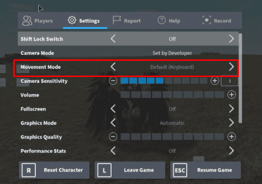How To Fix Roblox WASD Not Working 4 WASD is not working in MOVEMENT MODE