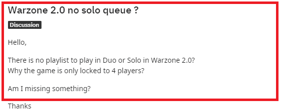 How to Fix Warzone 2 Solos Not Working 2 Warzone 2 Solos Not Working