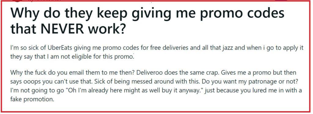 How To Fix Uber Eats Promo Code Not Working 1 What Are The Reasons Behind Uber Eats Promo Code Not Working