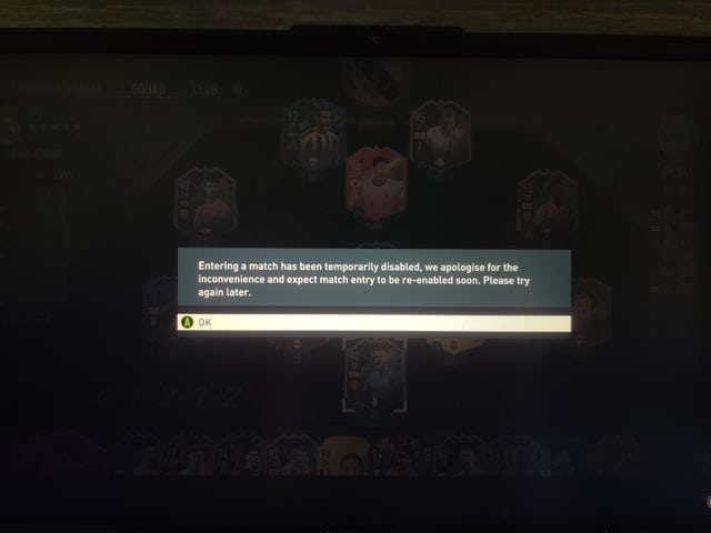 How To Fix EA FC 24 Entering A Match Has Been Temporarily Disabled 2 What Causes Entering A Match Has Been Temporarily Disabled On EA FC 24