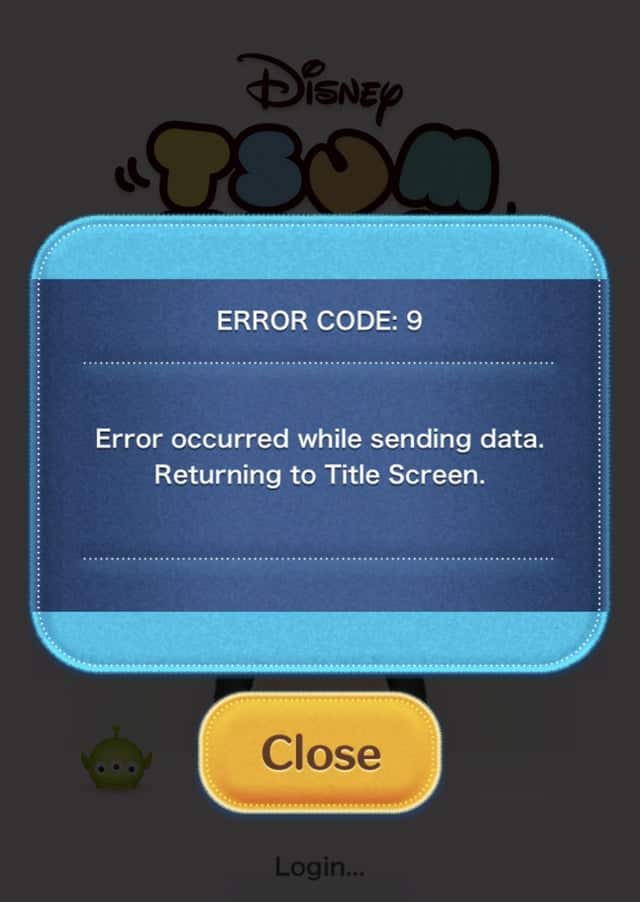 How To Fix Tsum Tsum Error Code 9 2 What Causes Tsum Tsum Error Code 9