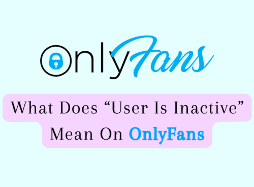 What Does "User is Inactive" Mean on OnlyFans 7 What Does “User Is Inactive” Mean On OnlyFans