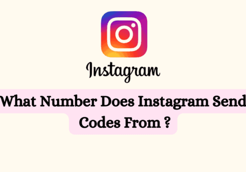 What Number Does Instagram Send Codes From