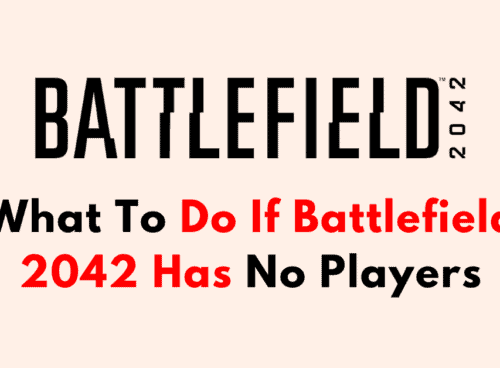 What To Do If Battlefield 2042 Has No Players