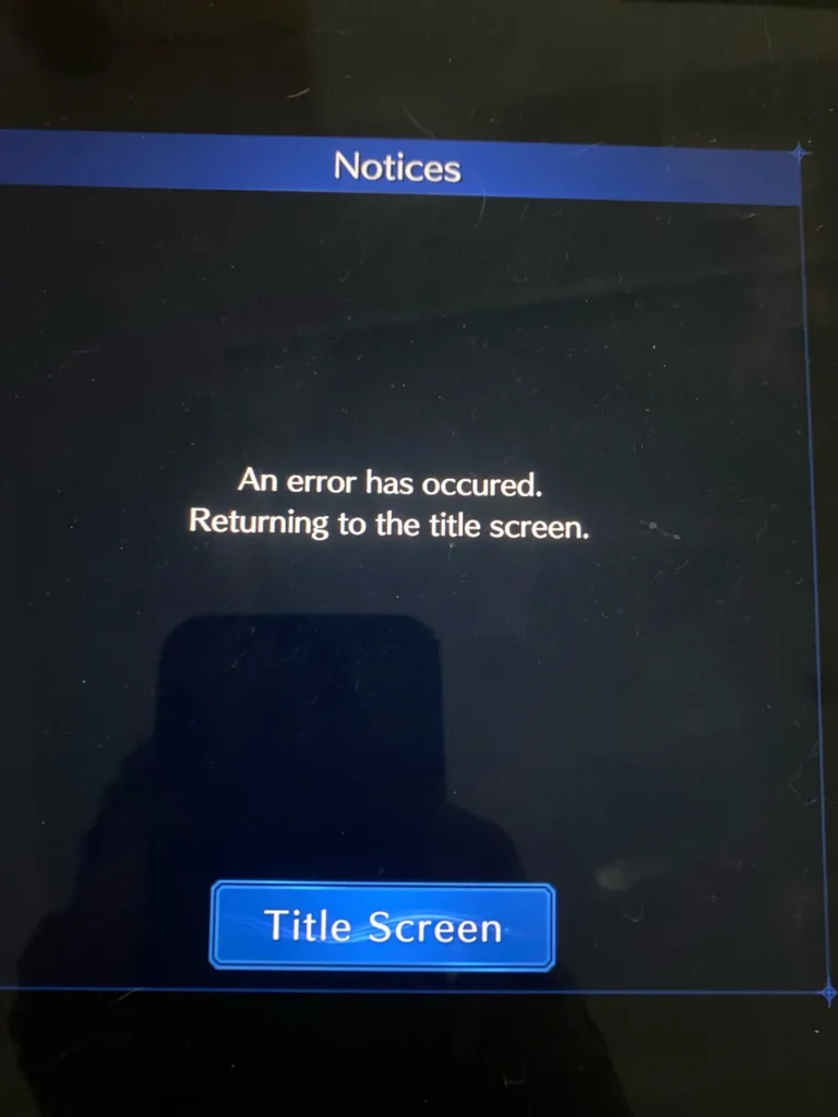 How To Fix FF7 Ever Crisis "An Error Has Occurred" 2 What causes An Error Has Occurred on FF7 Ever Crisis