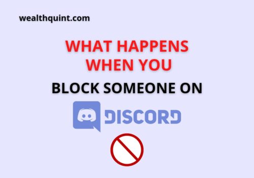 What happens when you block someone on Discord