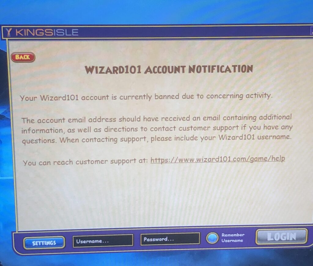 What To Do If Wizard101 Account Banned For No Reason 2 What to do if your account is banned for no reason in Wizard 101