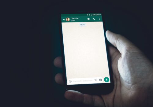 WhatsApp settings c