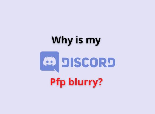 Why Is Your Discord PFP Blurry