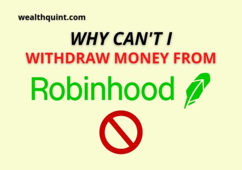 Why can not i withdraw money from robinhood