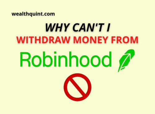 Why can not i withdraw money from robinhood
