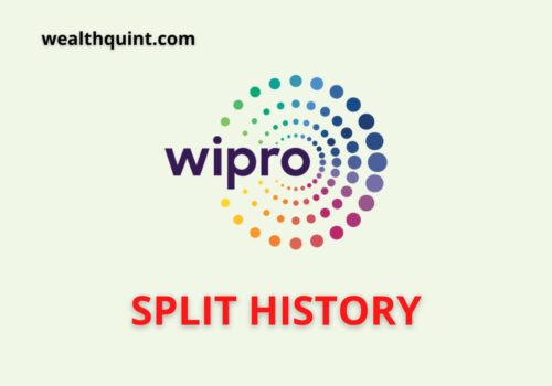 Wipro Split History