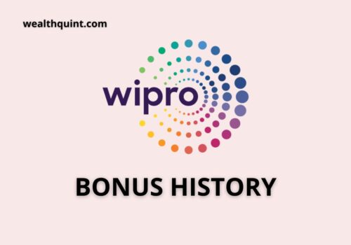 Wipro bonus history