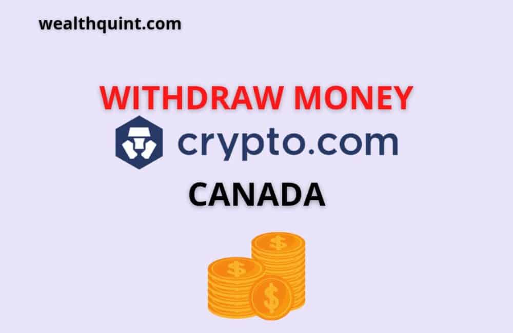 Withdraw money Crypto.com canada