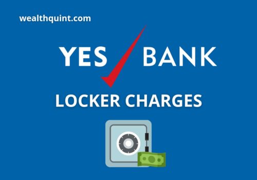 YES Bank Locker Charges