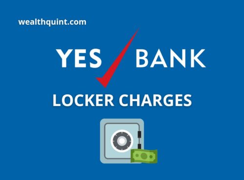 YES Bank Locker Charges