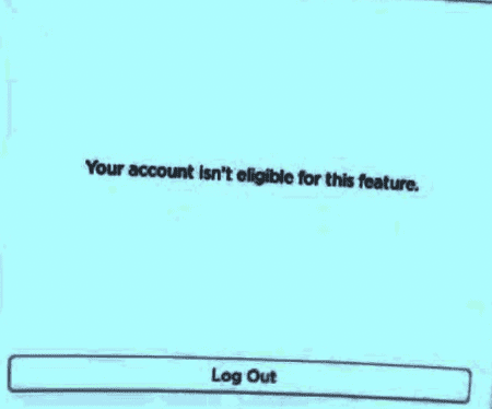 How to Fix "Your Account Isn't Eligible for this Feature" on Roblox VR Meta Quest 2 1 Your Account Isn't Eligible for this Feature Roblox VR Meta Quest 2
