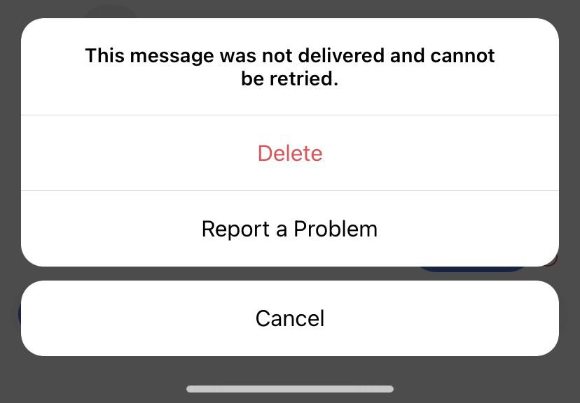 How To Fix “Your Message Can't Be Delivered” On Instagram 2 Your Message Cant Be Delivered On Instagram