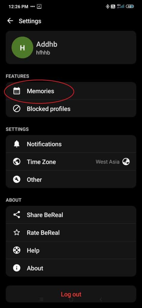 BeReal Memories Explained in Detail 4 activate memories on BeRealstep3
