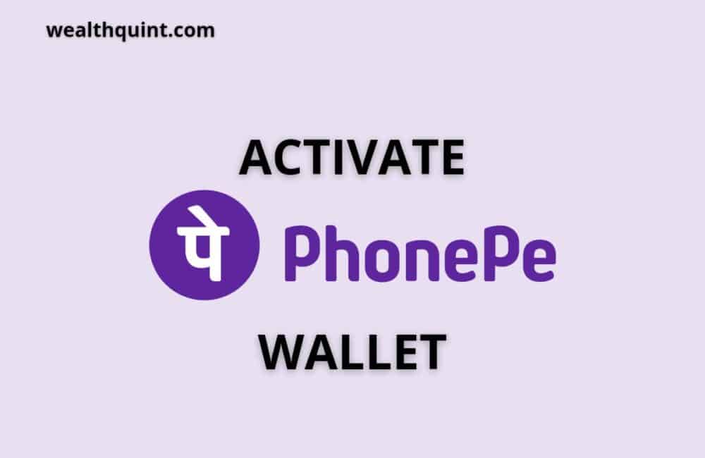 activate phonepe wallet