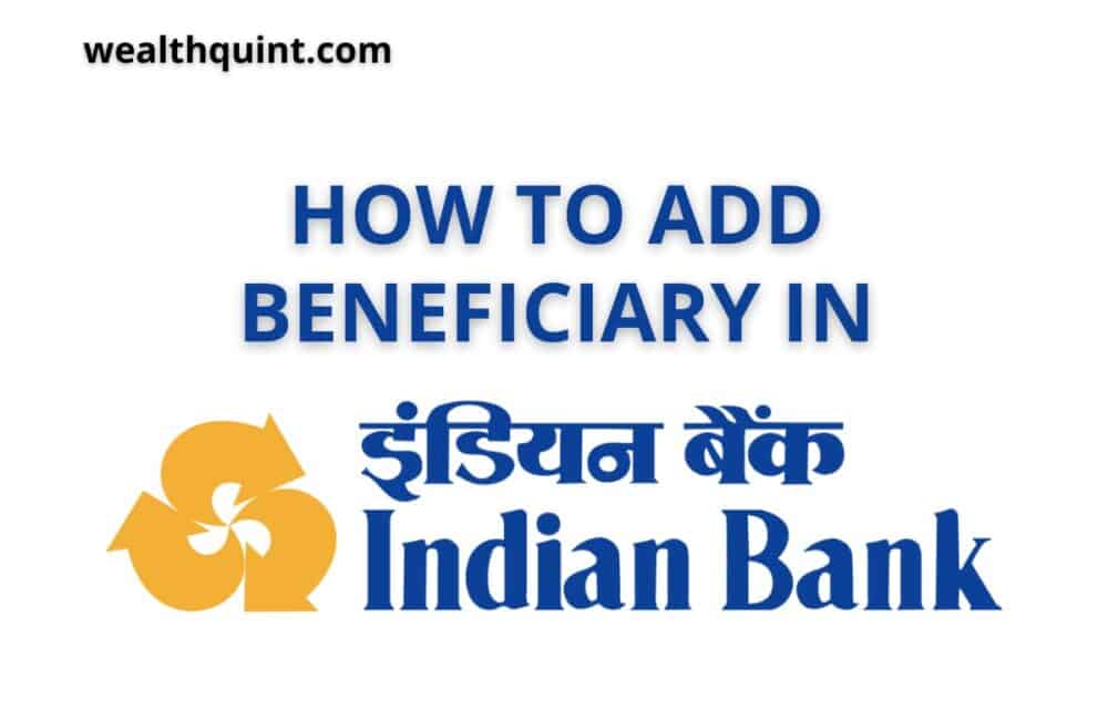 add beneficiary in indian bank