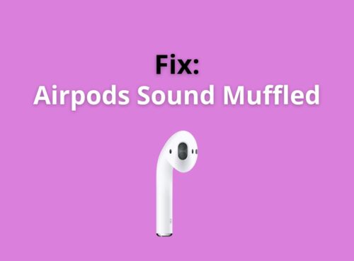 airpods sound muffled