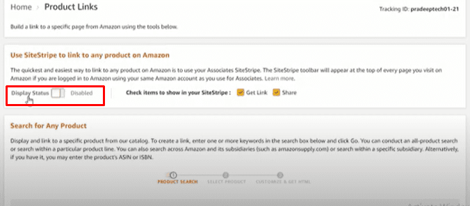 How to Fix Amazon SiteStripe Not Showing 2 amazonsitestripenotshowing Error Image