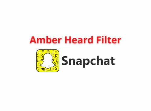 amber heard filter snapchat