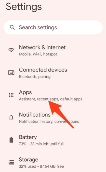 How To Fix Lyft Account Recovery Failed 3 android settings menu
