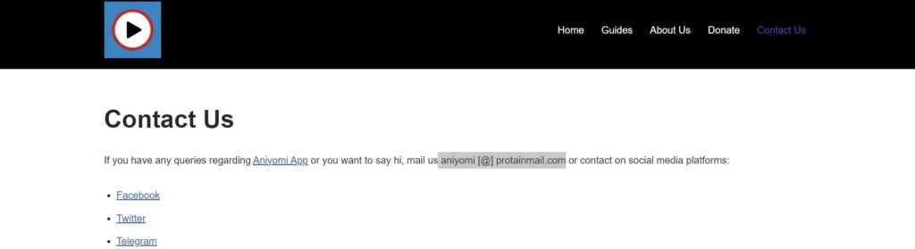 How To Fix Aniyomi's “Failed To Get Extension List” 4 aniyomi contact