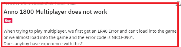 How to Fix Anno 1800 Multiplayer Not Working 3 anno multiplayer error
