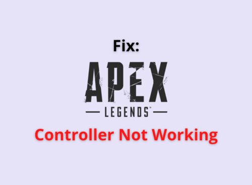 apex legends controller not working