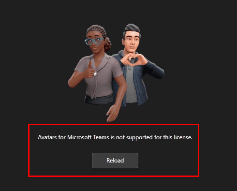 How To Fix "Avatars For Microsoft Teams Is Not Supported For This License" 1 avatars for microsoft teams is not supported for this license error message