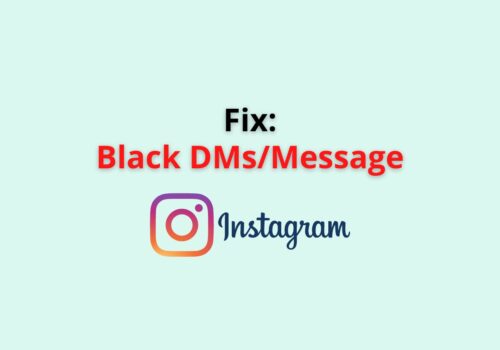 black dm: message instagram