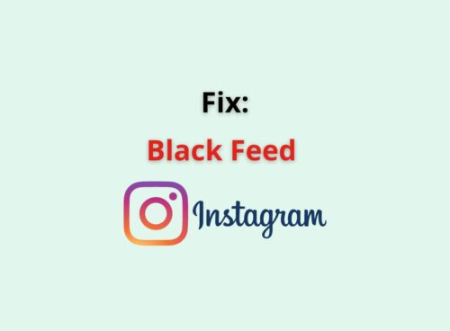 black feed instagram