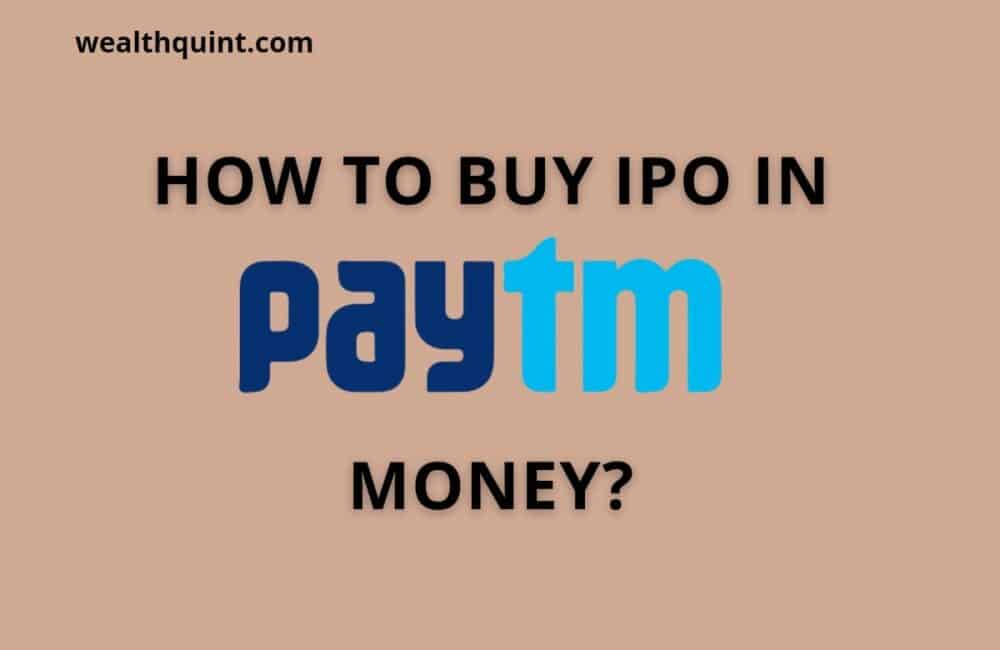 Apply for IPO Through Paytm Money
