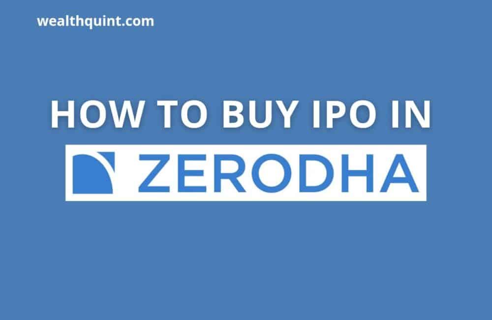 buy ipo in zerodha