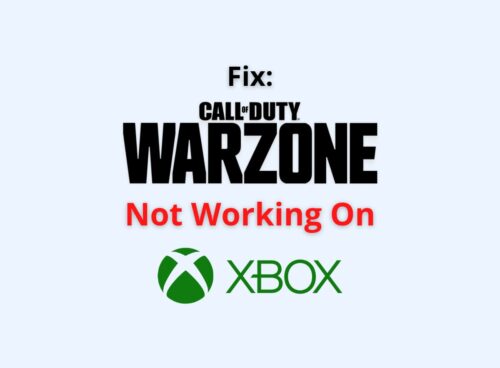 call duty warzone not working on xbox